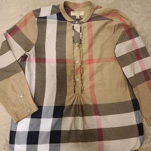 Womens Burberry dress shirt
